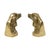 Vintage Brass Bookends for Irish Setter Dogs, 1970s, Set of 2 For Sale - Image 9 of 15
