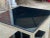 Post-Modern Sculpted Chrome & Black Glass Tiered Side Table For Sale - Image 4 of 10