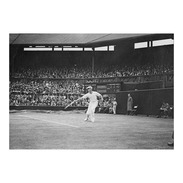'1932 Wimbledon Lawn Tennis Championships' Unframed Archival Pigment Print For Sale