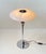 Louis Poulsen Vintage PH 3/2 Table Lamp in Chrome and Opaline Glass by Poul Henningsen for Louis Poulsen, 1990s For Sale - Image 4 of 9