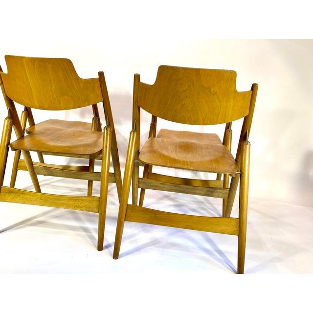 Folding Chairs by Egon Eiermann for Wilde+Spieth, 1970s, Set of 4 For Sale - Image 18 of 18
