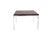 Danish Modern Chrome Base Tile Mosaic Rosewood Top Square Coffee Side Table MINT For Sale - Image 9 of 9