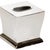 Waved edge tissue box is the perfect way to add a finishing touch to your home or office decor. Featuring a polished...