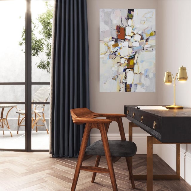 Textile Strange Dances. Modern Original Hand Painting For Sale - Image 7 of 9