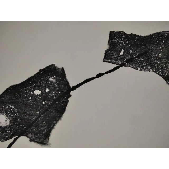 Rafael Ruz, Composition, 1986, Mixed Media on Paper For Sale - Image 3 of 6