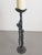 Metal Brutalist Floor Candleholder in Cast Iron, Germany, 1960s For Sale - Image 7 of 7