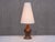 Textured Brown Earthenware Table Lamp from Kai Krebs, Tungelsta, Sweden, 1960s For Sale - Image 11 of 12