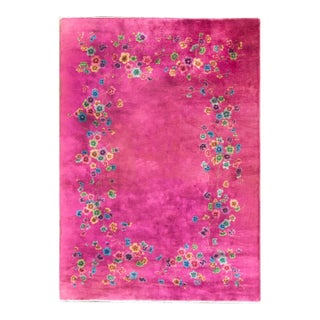 Early 20th Century Chinese Art Deco Rug For Sale
