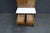 Rare Salesman Sample Style Hoosier Cabinet in Oak With Enamel Work Surface For Sale - Image 10 of 15