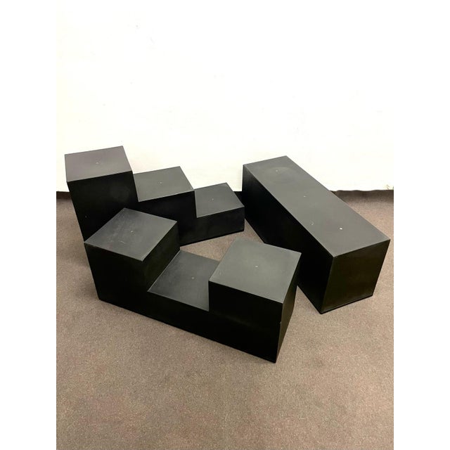 Modern Vintage Gli Scacchi Modular Elements by Mario Bellini for C&B Italia, 1971, Set of 3 For Sale - Image 3 of 10