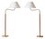 Large Camel Floor Lamps by Josef Frank for Svenskt Tenn, 1960s, Set of 2 For Sale