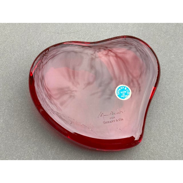 Elsa Peretti Tiffany & Co Red Heart Paperweight For Sale - Image 9 of 16