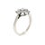 Metal Tiffany & Co. Platinum Diamond Flower Ring 0.60ct 4.54g, Size 5.25 For Sale - Image 7 of 8