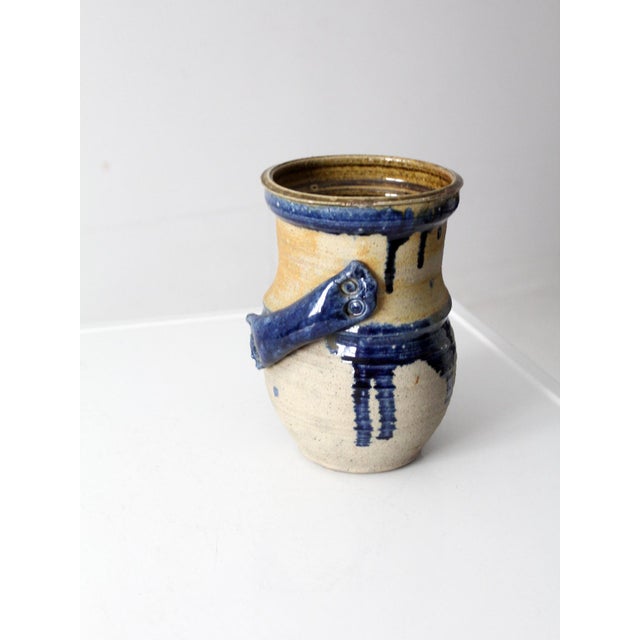 Vintage Studio Pottery Vase For Sale - Image 12 of 12