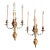 19th Century Antique French Régence Style Gilt Bronze Sconces - A Pair For Sale