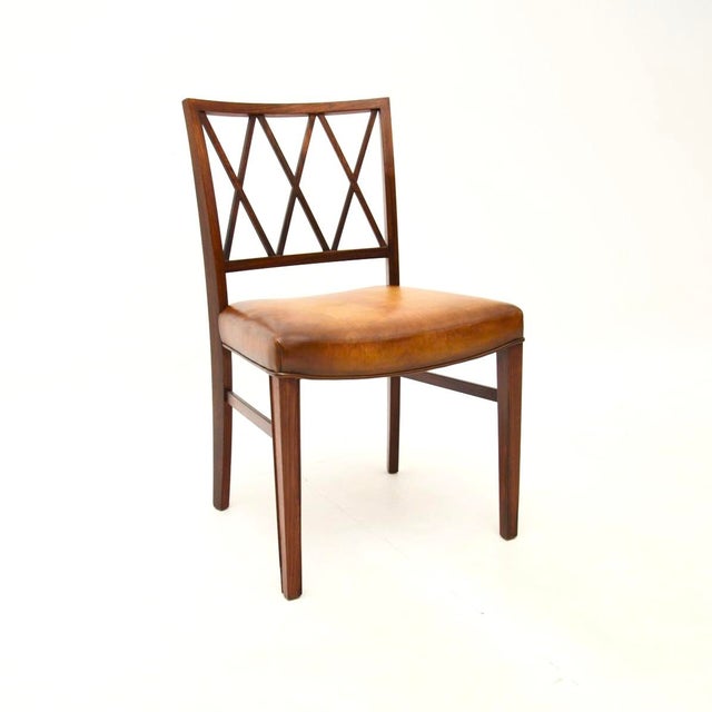 Vintage Danish Desk Chair attributed to Ole Wanscher, 1960s For Sale - Image 11 of 11