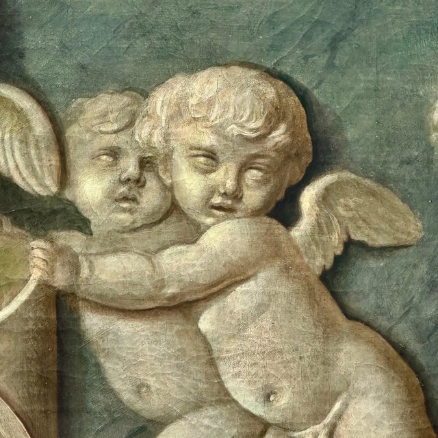 Neoclassical 19th Century French Neoclassical Grisaille Painting For Sale - Image 3 of 5