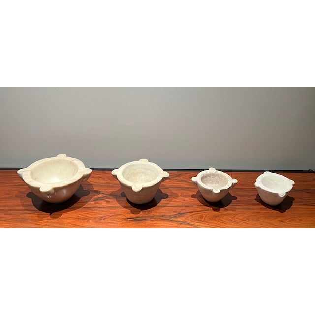 Marble Mortars from 18th Century - Set of 4 For Sale - Image 17 of 18