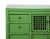 Asian Style 19th Century Chinese Green Lacquer Country-Style Sideboard For Sale - Image 4 of 10