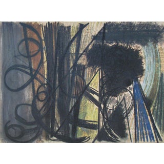 After Hans Hartung, Pastel P.1947-20, 1962, Héliogravure For Sale