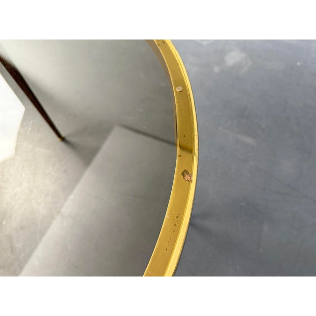 Hollywood Regency Coffee Table in Brass and Glass from Vereinigte Werkstätten München, Germany, 1960s For Sale - Image 4 of 10
