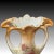 Early 20th Century Antique Austrian Handled Porcelain Floral Vase, No. 2667 For Sale - Image 5 of 8