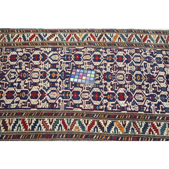 1900 - 1909 Antique Konaghand Rug 2'7'' x 4'8'' For Sale - Image 5 of 6