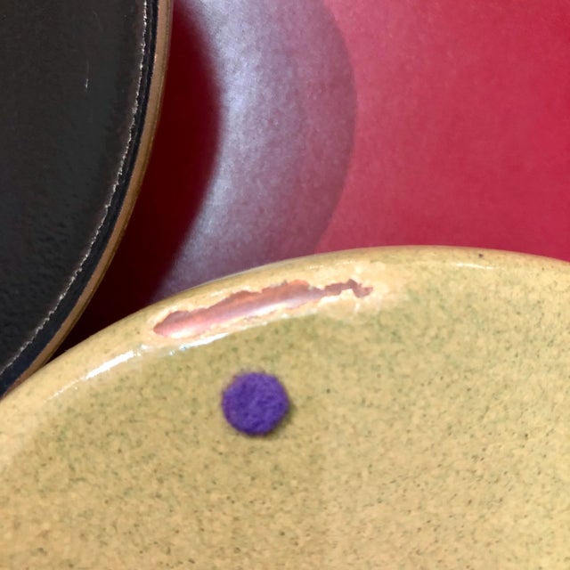 Ceramic Sascha Brastoff Mid-Century Grape Motif Box & Tray - a Pair For Sale - Image 7 of 13