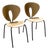Late 20th Century Stua Pair of 'Globus' Chairs - Oak For Sale