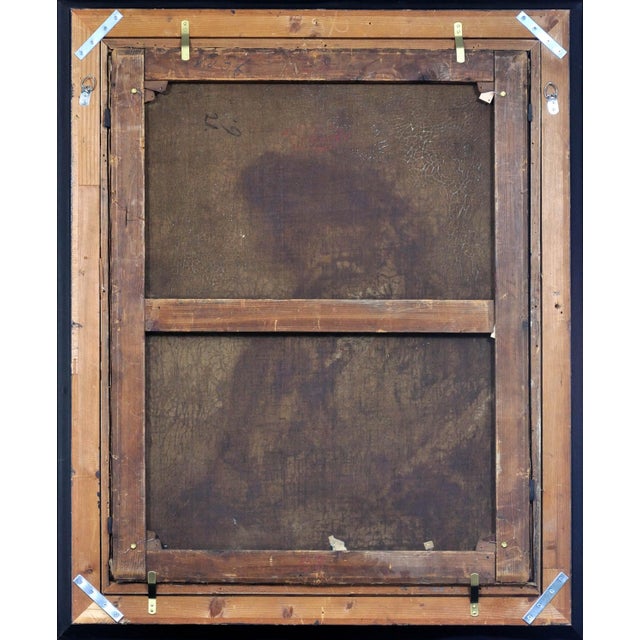 Albin Mattenheimer, Self-Portrait, 1875, Oil on Canvas, Framed For Sale - Image 4 of 18
