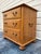 Vintage Ethan Allen 3-drawer solid oak accent chest or nightstand. Excellent condition. H: 23.5 inches W: 25 inches D: 16...