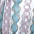 Sky Blue Vintage Murano Blue Pink Copper Aventurine Flecks Zanfirico Ribbons Italian Art Glass Fazzoletto Vase For Sale - Image 8 of 8