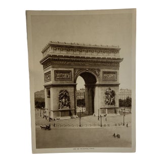 1905 Gravure Notre Dame Paris Print For Sale