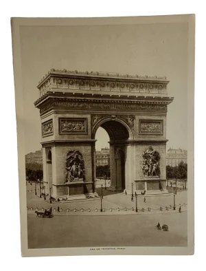 1905 Gravure Notre Dame Paris Print