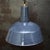 Industrial Vintage Industrial Blue Enamel Pendant Light For Sale - Image 3 of 5