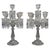 19th Century Napoleon III Crystal Candelabras from Baccarat, Set of 2 For Sale - Image 5 of 5