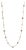 14k Yellow Gold Diamonds by the Yard Brown 16.15carets Diamond Necklace For Sale
