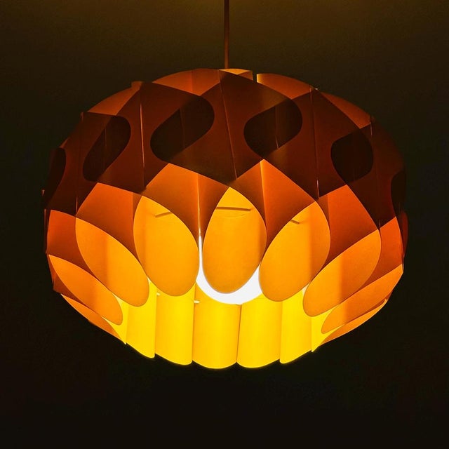 Butterfly Pendant Lamp by Lars Schiøler for Hoyrup, 1968 For Sale - Image 9 of 11