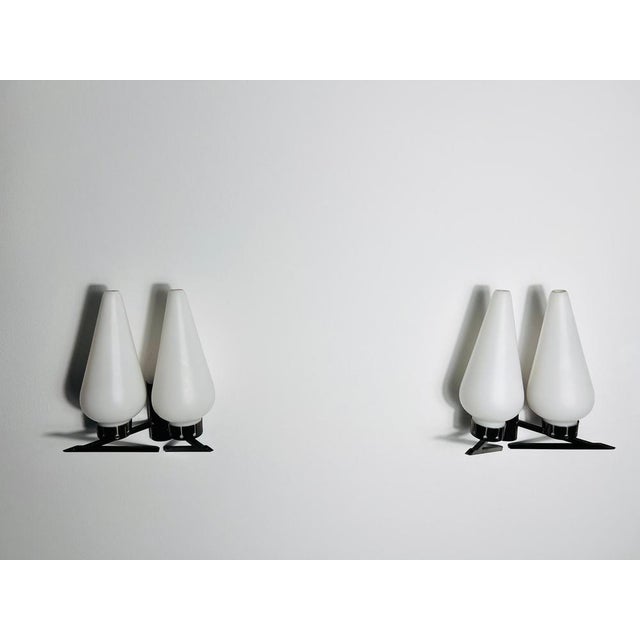1960s Brass Wall Lamps from Arredoluce, 1960s, Set of 2 For Sale - Image 5 of 14