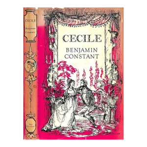 "Cecile" Book 1953 Constant, Benjamin