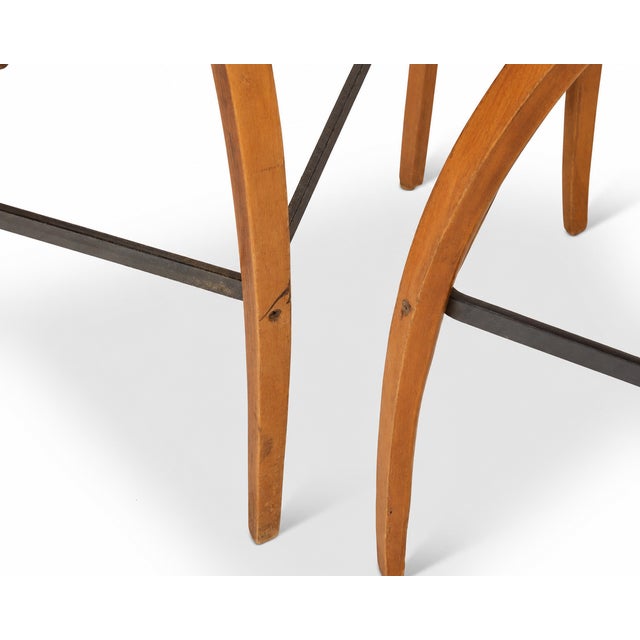Wood Norman Cherner for Plycraft -Set of 3 Molded Plywood Swivel Bar Stools, 1960s Mid-Century Modern For Sale - Image 7 of 12