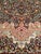 Antique Oversized Persian Kerman Lavar Rug, Hand-Knotted Wool, Millefleur Floral Pattern, Navy & Ivory, 10x14 For Sale - Image 13 of 17