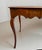 Antique Tiger Oak Table With Scalloped Apron For Sale - Image 10 of 11