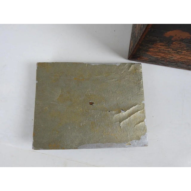 Antique Pastoral Scene Tea Caddy Box For Sale - Image 11 of 13