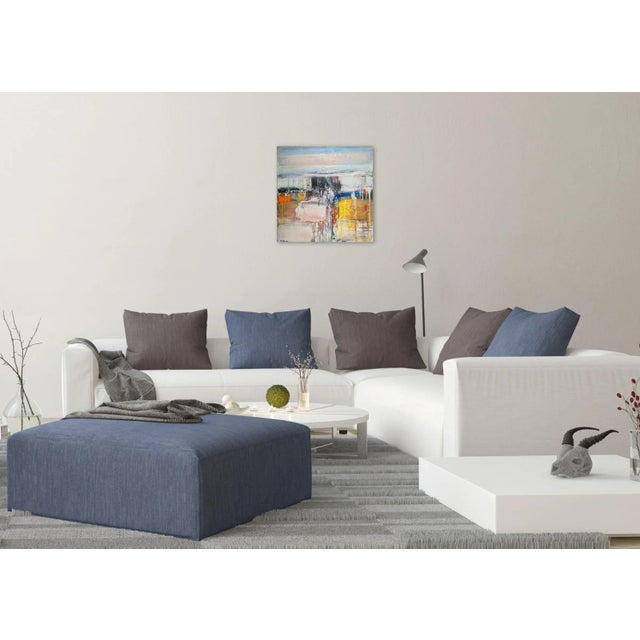 Acrylic on canvas. Edition: Unique, Unframed. Baribeau constructs his paintings layer upon layer, building color, form and...