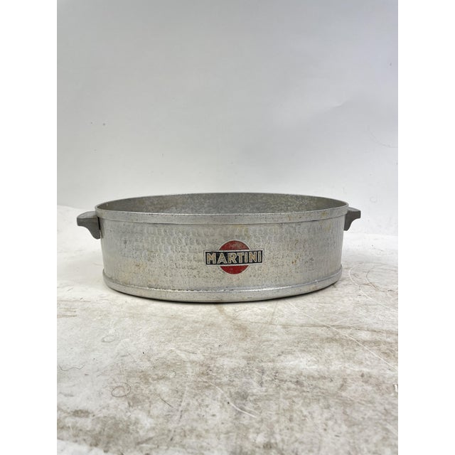 Mid-Century Modern Martini Tray in Aluminum, 1940s For Sale - Image 3 of 8