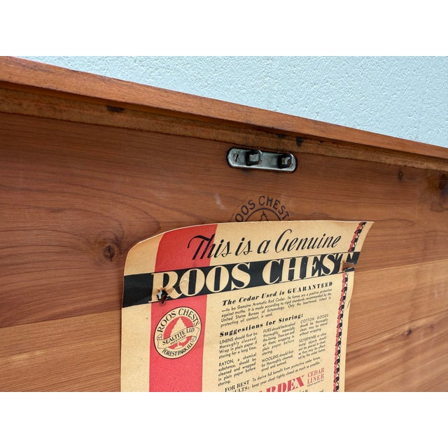 1930s Roos Cedar Blanket Chest For Sale - Image 11 of 12
