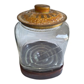 Antique Chico's Peanut Jar For Sale