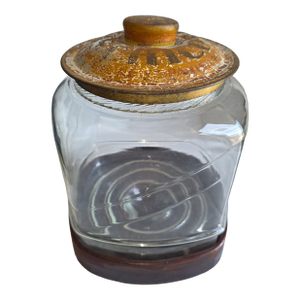Antique Chico's Peanut Jar