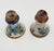 Folk-Art Ken Edwards Palomar Tonala Pottery Hand Painted 2pc Set Candle Holders For Sale - Image 4 of 8